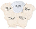 Personalised Hen Party T Shirts, Team Bride Group T Shirt , simple hen party