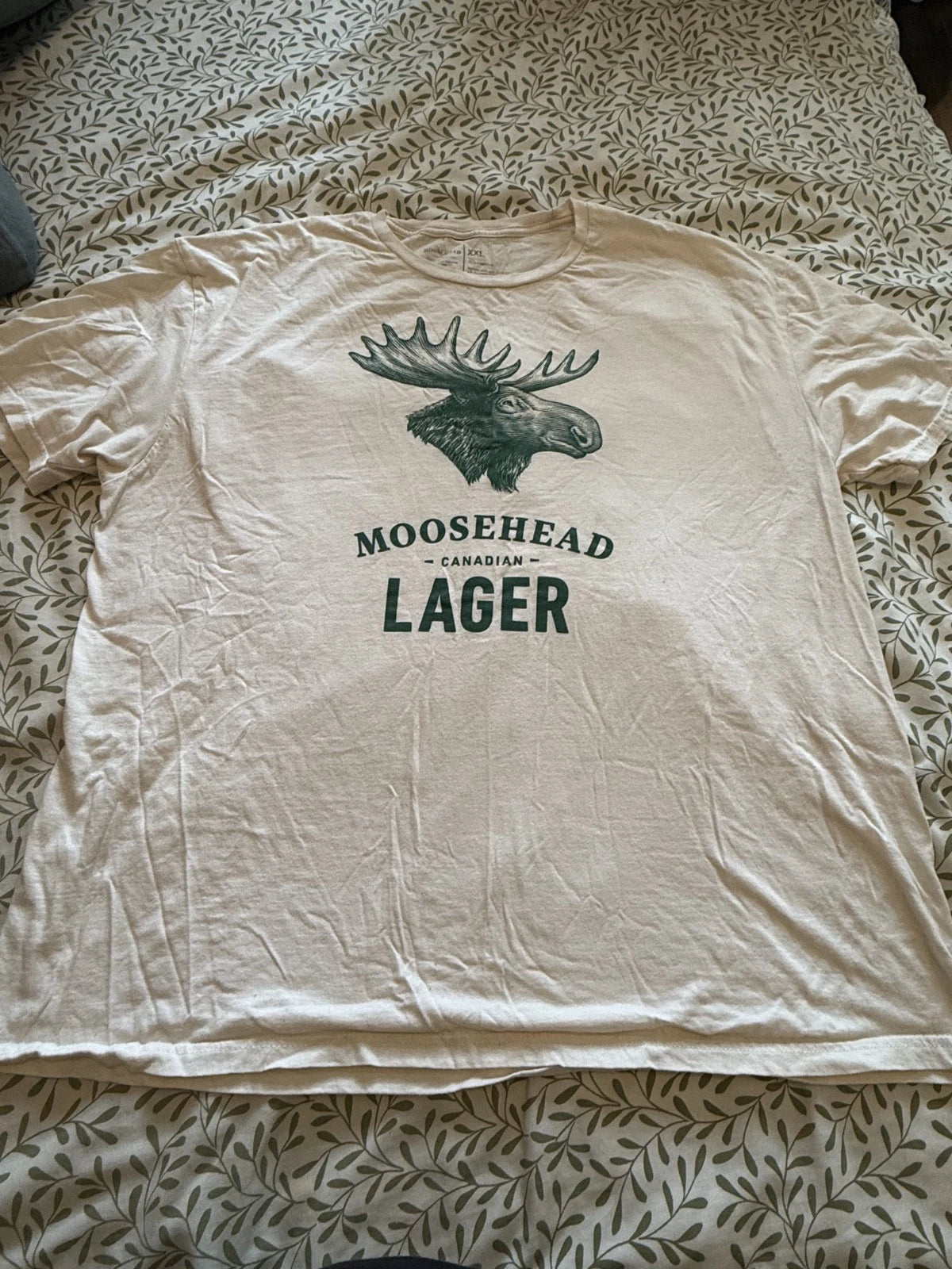 Moosehead Beer Canadian Lager T Shirt Canada Moose XXL