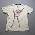 Volcom T-Shirt Mens XL Cream Jamie Browne Featured Artist Series Graphic Tee