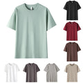 Loose Fit Casual T-Shirt for Men - Short Sleeve Sports Fitness Streetwear
