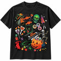 Vintage 90s Halloween T-Shirt Retro Spooky Season Nostalgia Graphic Tee