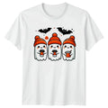 Cute Ghosts Drinking Hot Coffee T-Shirt Coffee Halloween Gift For Him And Her