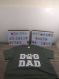 Dog Dad Mens Unisex T-Shirt