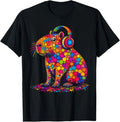 Funny Capybara Dots Art Animal Lovers Students Tshirt