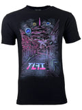 TLFI Men' T-shirt Dark Night Regular Fit Crew neck S-4XL