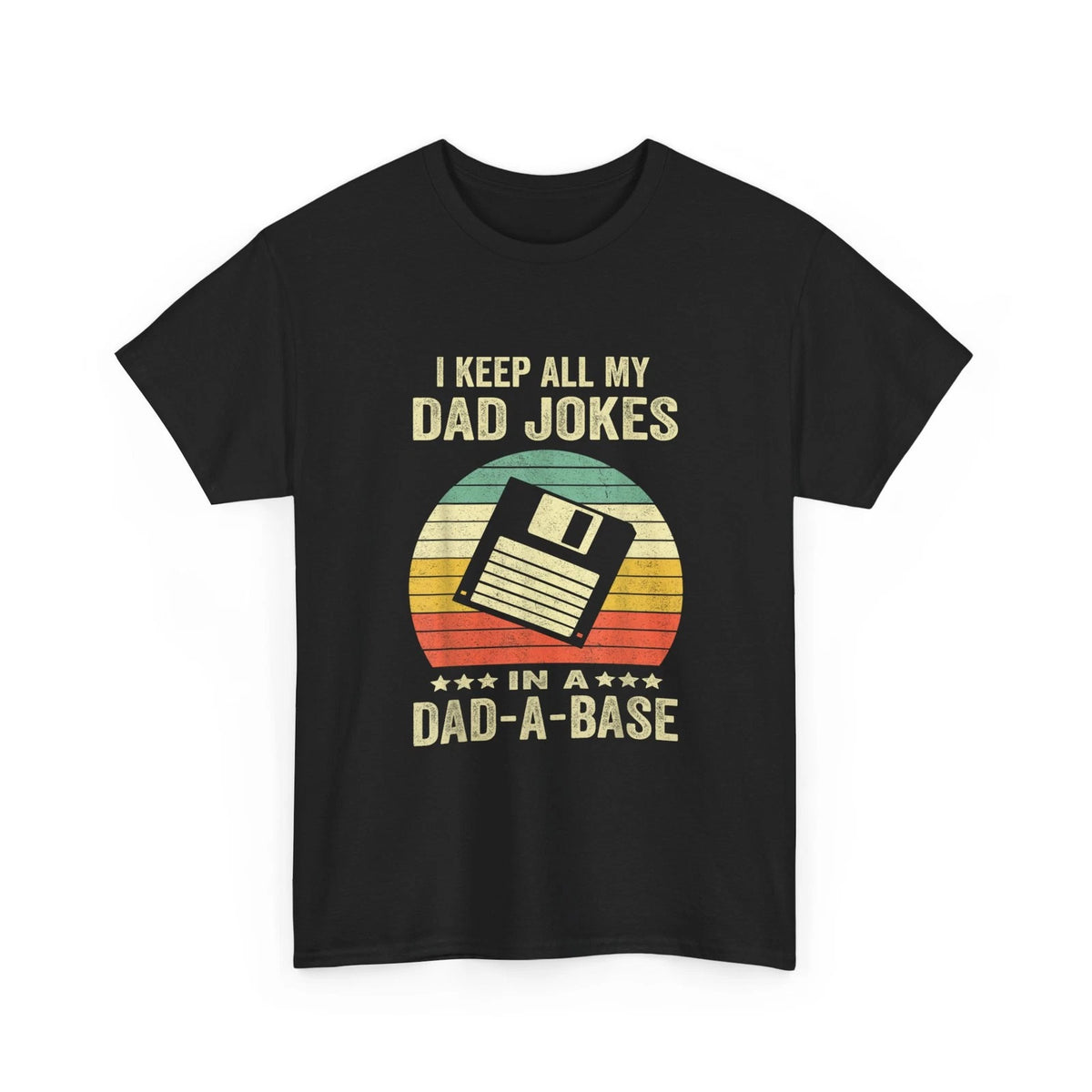 Dad Jokes Shirt, Dad Jokes in dad-a-Base Vintage for Father's Day Funny T-Shirt