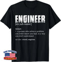 Engineer Definition Funny Engineering Unisex T-Shirt Image 1 of 4