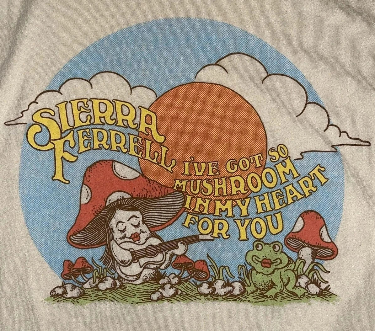 Sierra Ferrell Mushroom In My Heart For you Sunshine short sleeve shirt S-5XL
