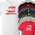 senna f1 racing t shirt formula 1 legend novelty design fathers day