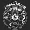 The Zodiac Killer Astrology Signs Wheel Art Serial Killer TEEVILLAIN T-SHIRT NEW