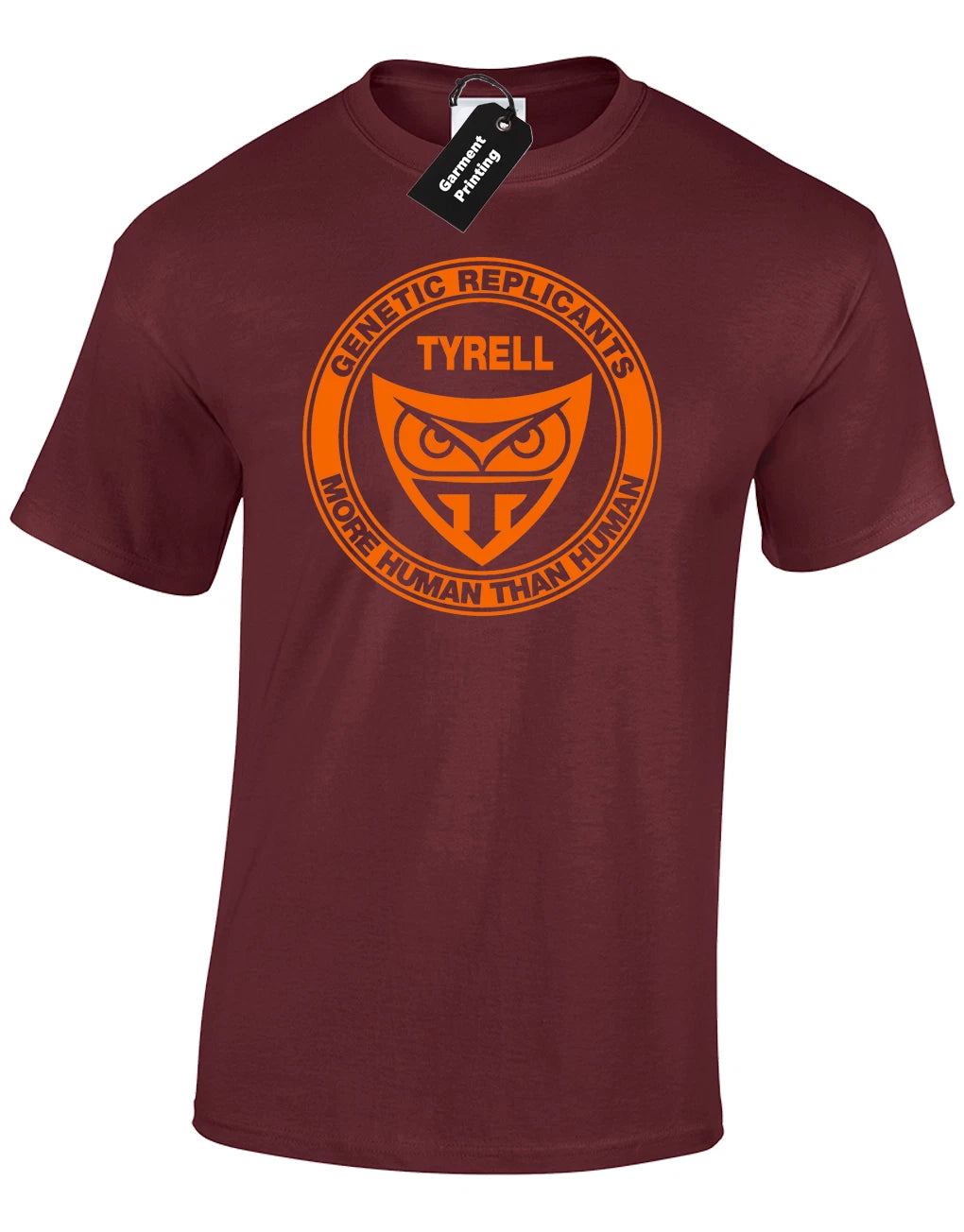 TYRELL GENETIC REPLICANT MENS T SHIRT RETRO BLADE FAN DESIGN CLASSIC TOP RUNNER