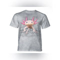 🩷🤍🩷 The Mountain Axolotl Classic Cotton T-Shirt Large—Pristine Condition!
