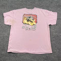 New Orleans Oyster House Shirt 2XL 25x29 Pastel Purple