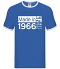 All British Parts 1966 - Mens Ringer - 58th Birthday Gift Present 58 Idea