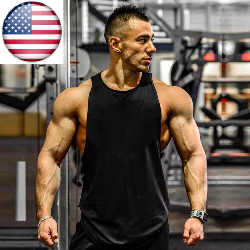 Gym Stringer - Men's Tank Top for Bodybuilding and Fitness - Stringer Sports