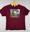 Zion National Park Shirt Mens XL Red Established 1919 Souvenir Graphic Tee Delta