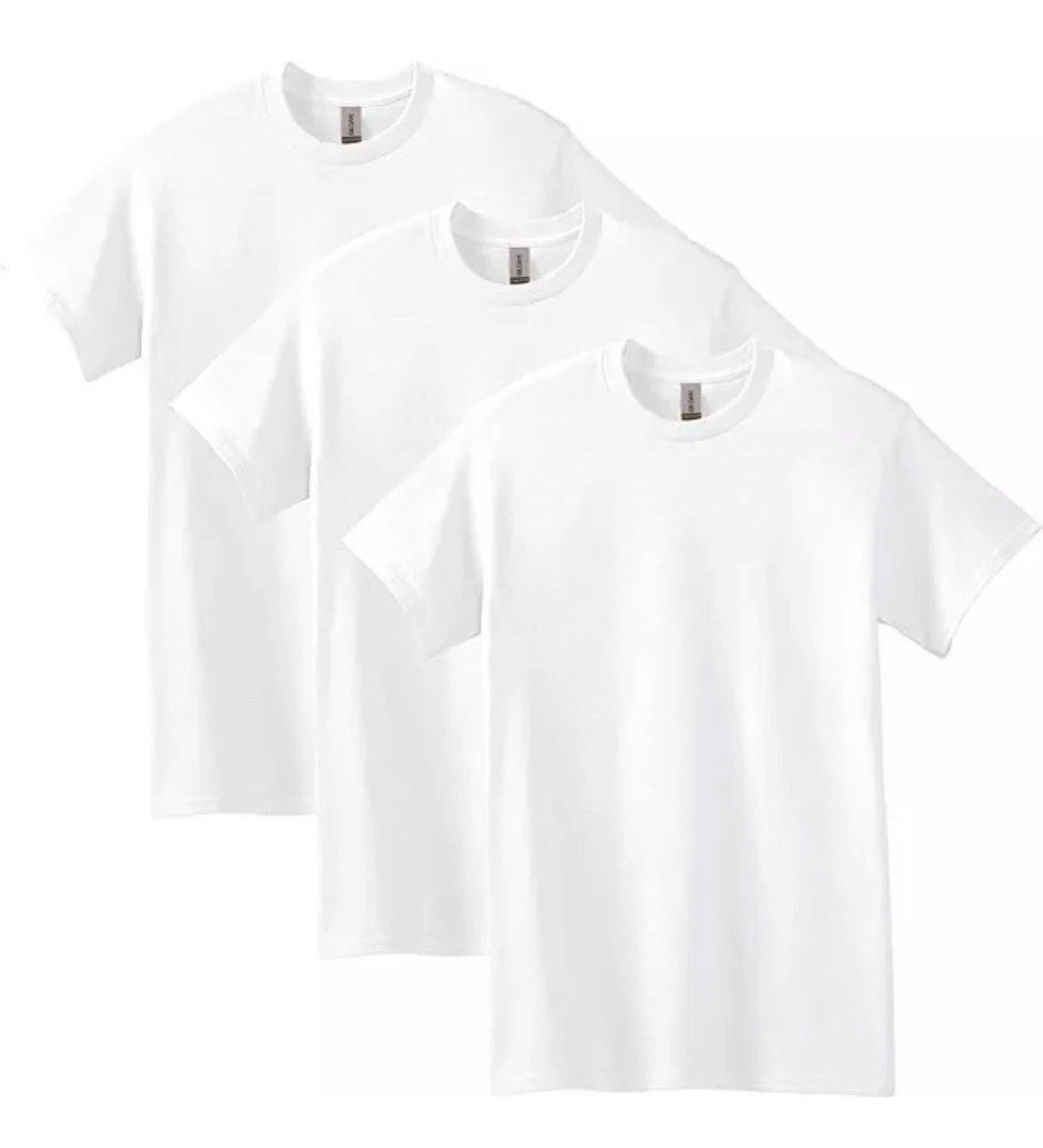 Gildan 3-PACK Men's Heavy Cotton T-Shirt (Pack of 3) X Large