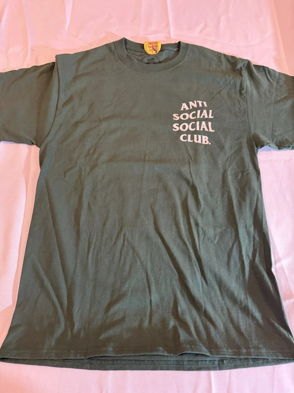 Anti Social Social Club Skull Collage Tee Exclusive Mens Large NEW AUTHENTIC