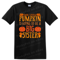 Big Sister Pumpkin T Shirt Halloween This Little Pumpkin Tee Gift for Sister