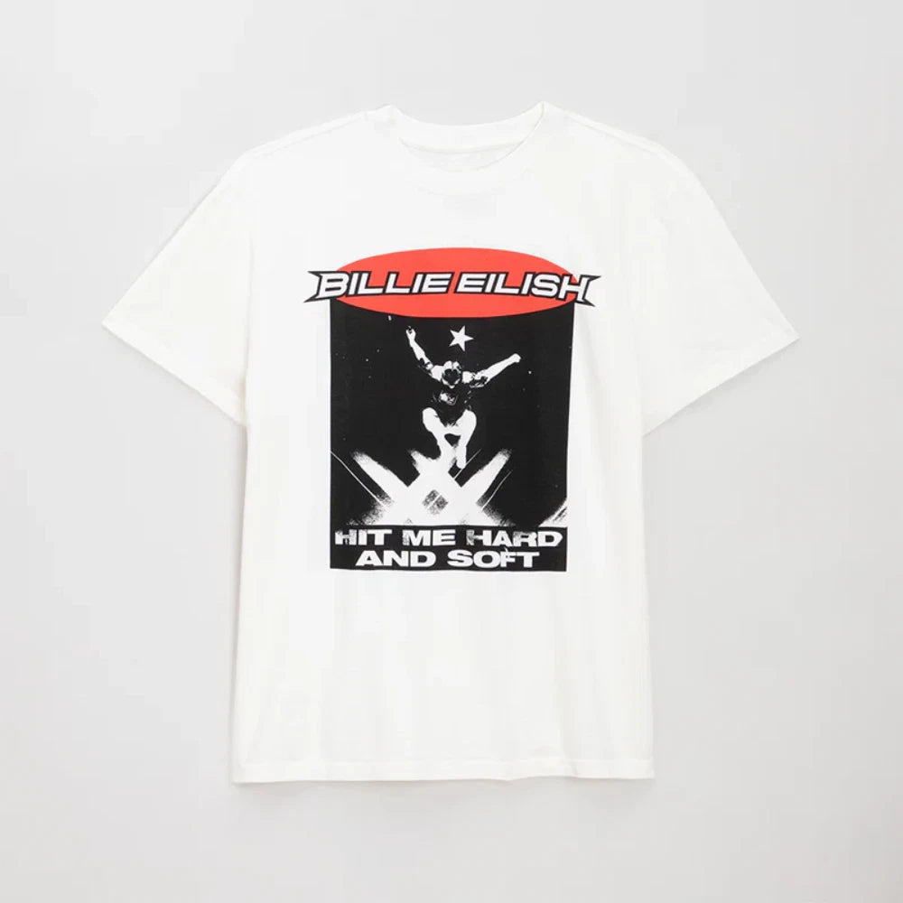 Billie Eilish, HIT ME HARD AND SOFT Live in 3D Jump T-Shirt For Fans Reprint
