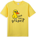 Got Any Grapes? Funny Duck Cartoon Graphic Men's T-Shirt