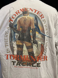 Tormenter Tackle Erotic Fishing Shirt Mens L Long Sleeve Marlin Graphic Tee