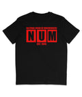 NUM - National Union Of Mineworkers - Organic T-Shirt - Miners' Strike