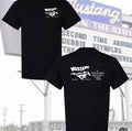 VINTAGE MUSTANG DRIVE IN LOGO TSHIRT! SANTA CLARITA /SAUGUS  VINATGE DRIVE IN