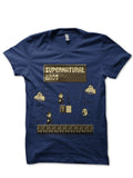 Supernatural Navy Tee Hoodie, Sweatshirt | PureTeeCo.com