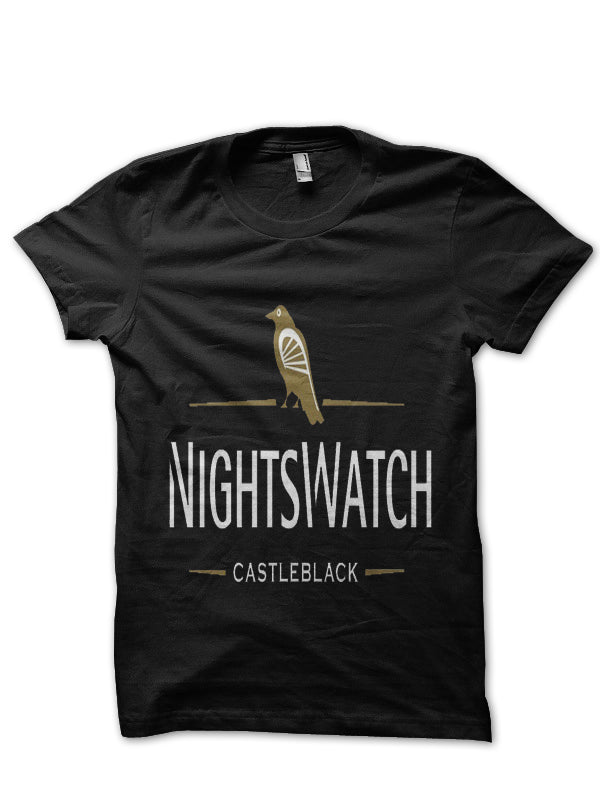 Nights Watch Black T-Shirt Style001 Hoodie, Sweatshirt | PureTeeCo.com