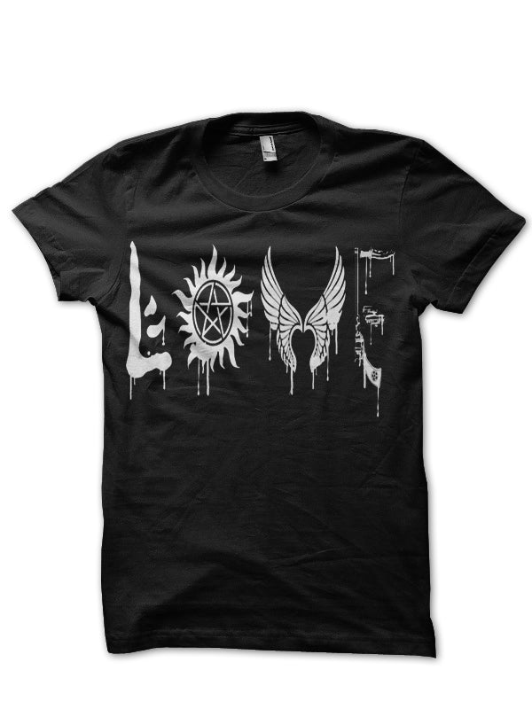 Love Supernatural T-Shirt Hoodie, Sweatshirt | PureTeeCo.com