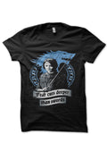 Game Of Throne Black Tee Style001 Hoodie, Sweatshirt | PureTeeCo.com