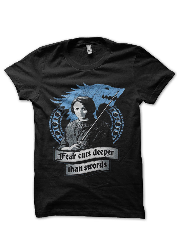 Game Of Throne Black Tee Style001 Hoodie, Sweatshirt | PureTeeCo.com