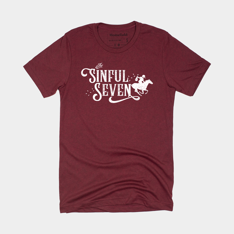 Sinful Seven Logo Tee Hoodie, Sweatshirt | PureTeeCo.com