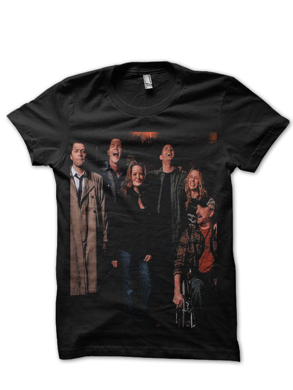 Supernatural Black T-Shirt Style009 Hoodie, Sweatshirt | PureTeeCo.com