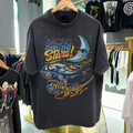 MCD0NALD'S RACING THRU THE STARS - 80'S-90'S RARE BLACK VINTAGE WASHED T-SHIRT Hoodie, Sweatshirt | PureTeeCo.com (Image 1)