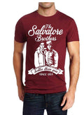 Vampire Diaries Salvatore Brothers Maroon T-Shirt Hoodie, Sweatshirt | PureTeeCo.com