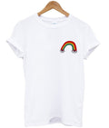 sad rainbow t-shirt Hoodie, Sweatshirt | PureTeeCo.com