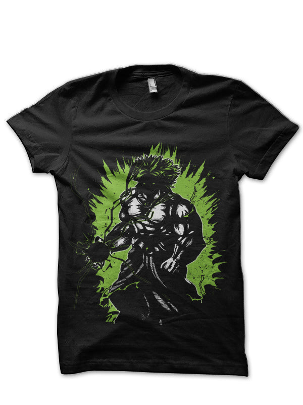Super Saiyan Broly Legendary Black T-Shirt Hoodie, Sweatshirt | PureTeeCo.com