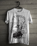 Sailor White Tee Hoodie, Sweatshirt | PureTeeCo.com