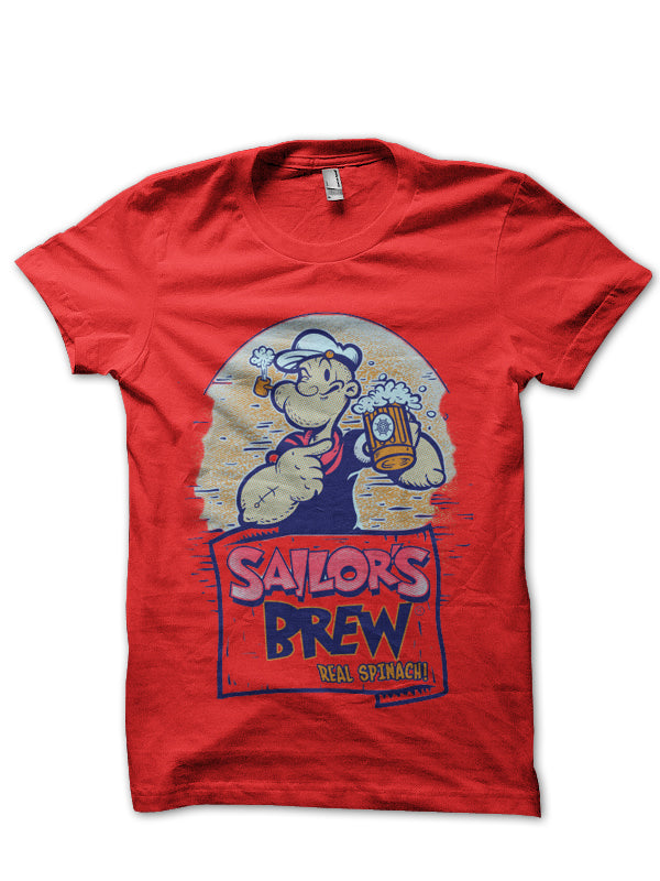 Sailors Red Tee Hoodie, Sweatshirt | PureTeeCo.com