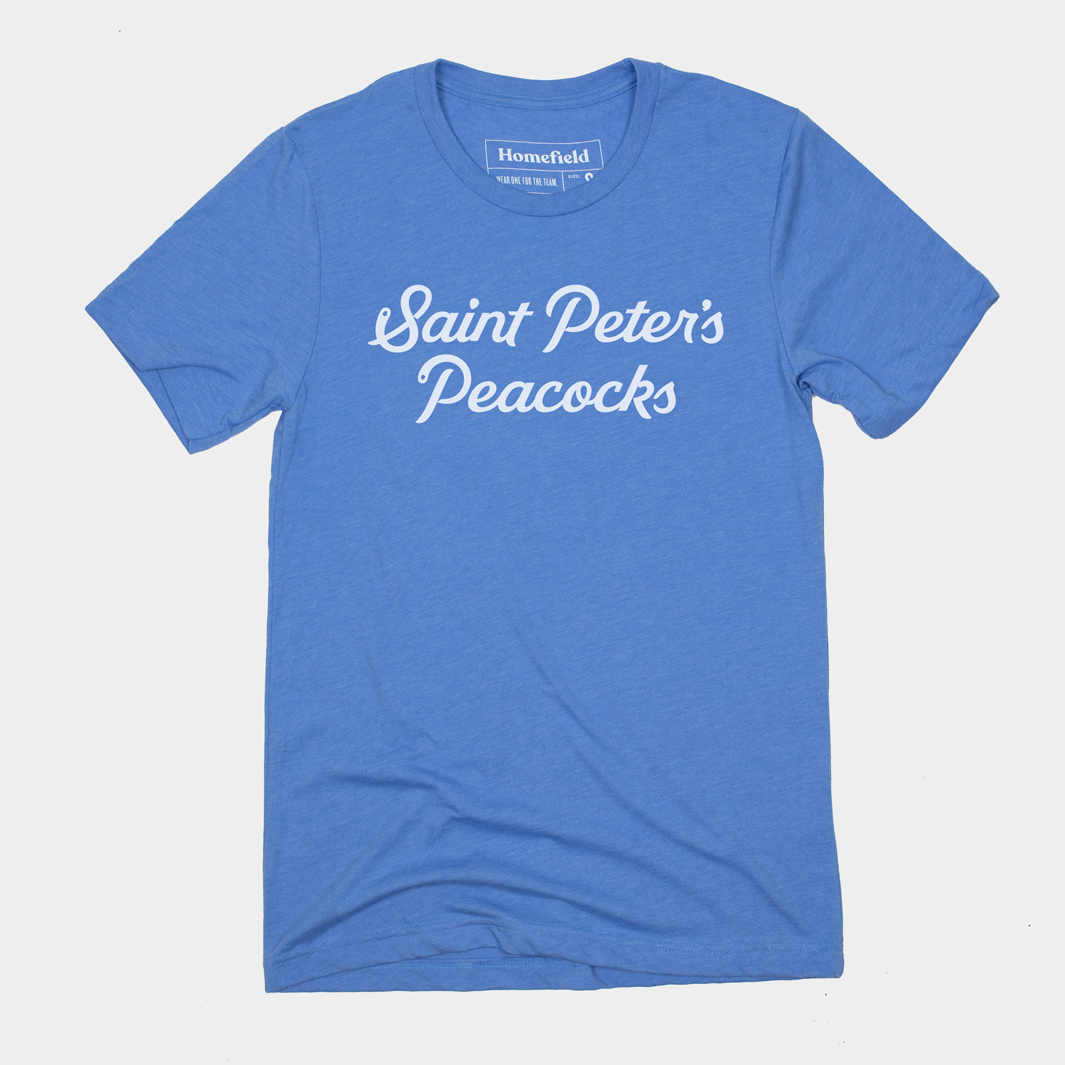 Saint Peter's Basketball Script Tee Style001 Hoodie, Sweatshirt | PureTeeCo.com