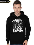 Training To Go Super Saiyan Black Hoodie T-Shirts, Sweatshirt | PureTeeCo.com