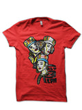 Salt N Pepa Old School Colors Red T-Shirt Hoodie, Sweatshirt | PureTeeCo.com
