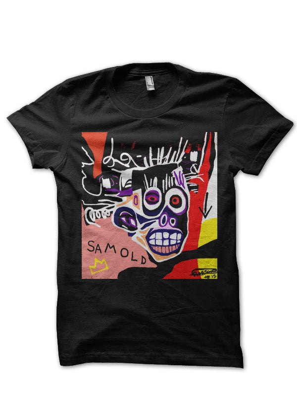 Samold Black T-Shirt Hoodie, Sweatshirt | PureTeeCo.com