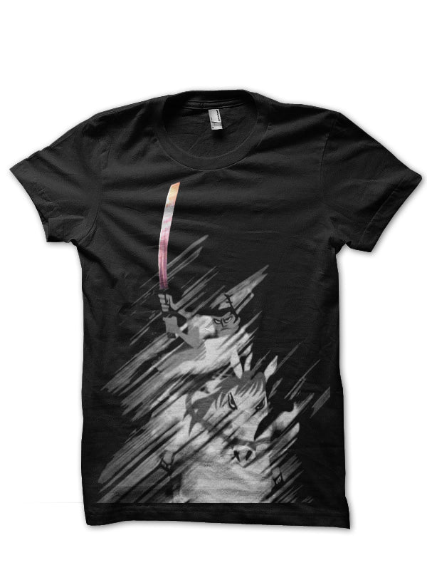 Samurai Jack Black Tee Style006 Hoodie, Sweatshirt | PureTeeCo.com
