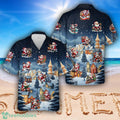Santa Claus Christmas Hawaiian Shirt Aloha Beach Shirt