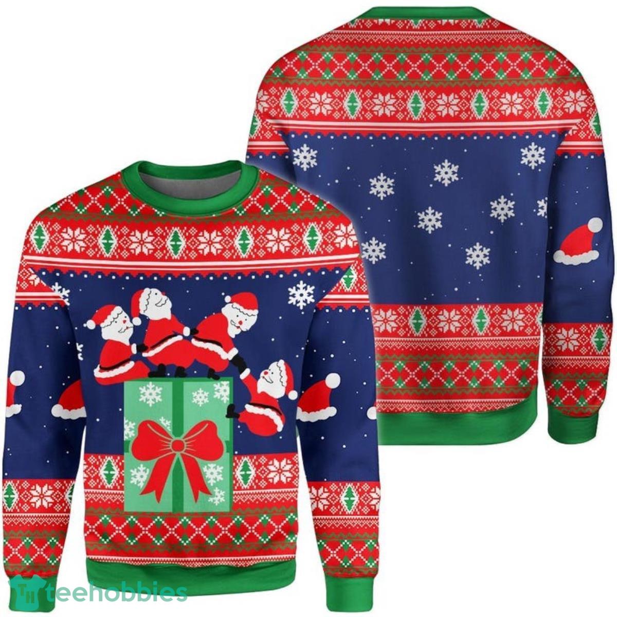 Santa Claus Christmas Sweatshirt Christmas Gift Ugly Christmas Sweater For Men And Women