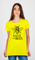 Save The Bees Yellow T-Shirt Style002 Hoodie, Sweatshirt | PureTeeCo.com