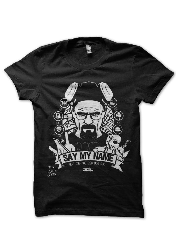 Say My Name Black T-Shirt Hoodie, Sweatshirt | PureTeeCo.com